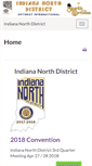 Mobile Screenshot of indiananorthdistrict.org